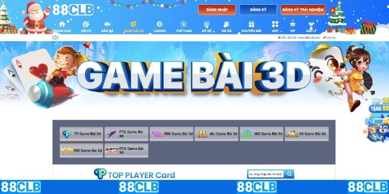 Game bài 88CLB đối kháng với đồ hoạ đẹp mắt